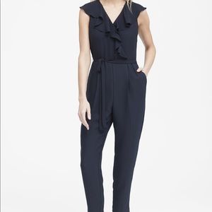 Banana Republic navy jumpsuit